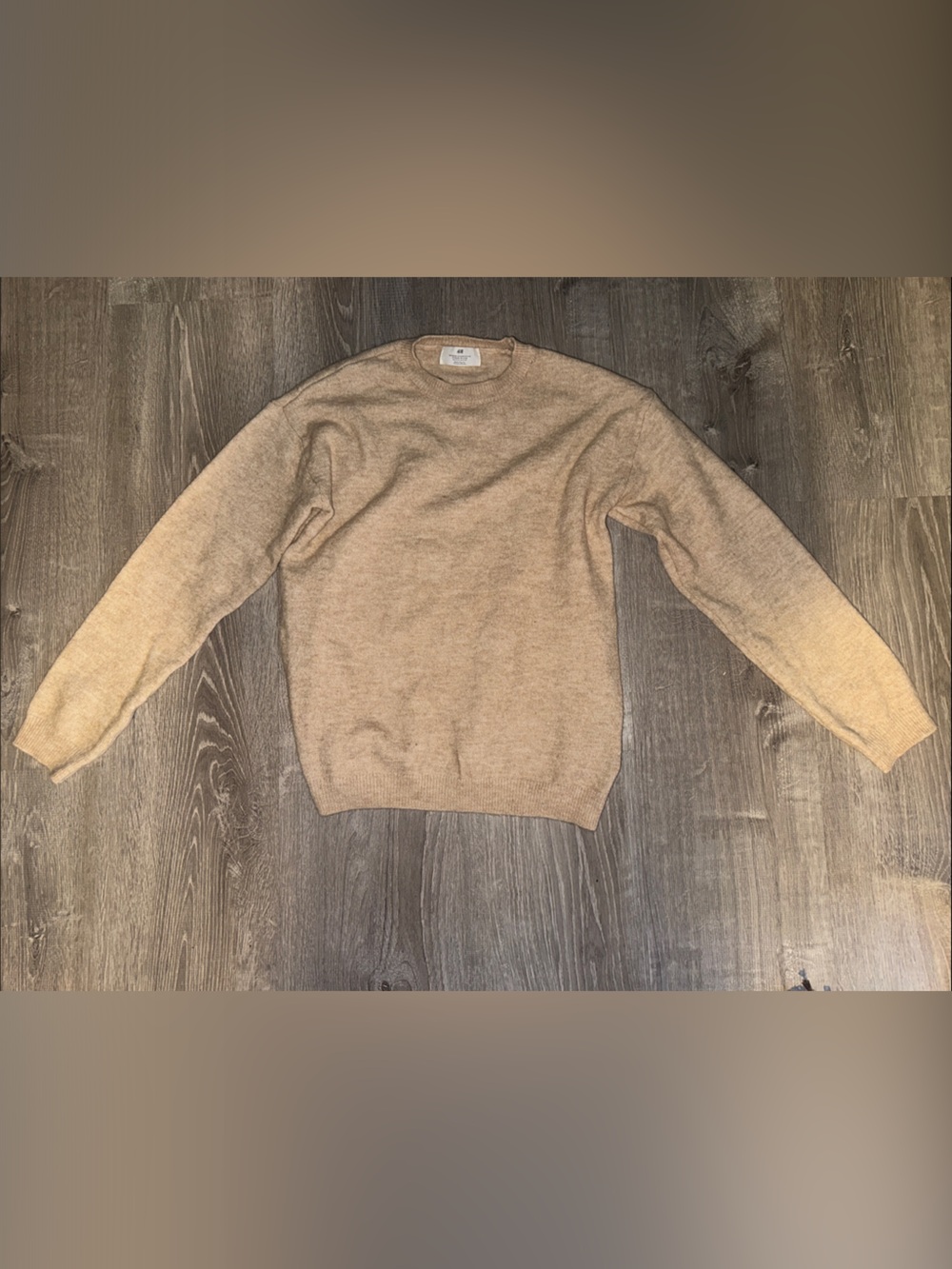 H&M Women's Crewneck Sweater in Light Beige